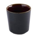 Churchill Tokyo, schwarze Tassen ohne Henkel, 295 ml, (12...