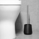 Jantex Toilettenbürste und Halter Schwarz