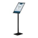 Europel Infostand schwarz mit Klapprahmen A3 25mm