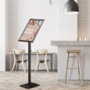 Europel Infostand schwarz mit Klapprahmen A3 25mm