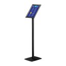 Europel Infostand schwarz mit Klapprahmen A4 25mm