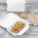 Fiesta Kompostierbare Bagasse Lebensmittelbehälter 9x6" (200 Stück)