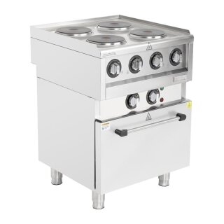 Buffalo 600 Serie 4-Platten Elektro Umluftofen