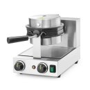 Hendi Bubble Waffeleisen drehbar - Edelstahl, Timer, 1,5 kW