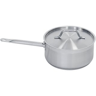 Stielkasserolle  mit Deckel, Ø 200 mm, Höhe 105 mm, 3,3 Liter