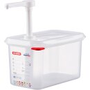 Saucenspender/Pumpspender, GN 1/4, Inhalt 4,3 Liter