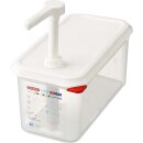 Saucenspender/Pumpspender, GN 1/4, Inhalt 4,3 Liter