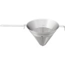Stalgast Edelstahl Chinoise 20cm Spitzsieb feinmaschig - mit Auflagehaken