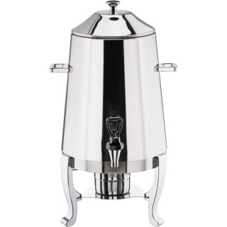 Buffet Heißwasserspender 13 Liter – Edelstahl, mit Ablasshahn für Events & Partys