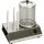 ROLLER GRILL Hot Dog Maschine – Edelstahl-Dampfgarer mit Brötchenwärmer, 0,65 kW, 230 V