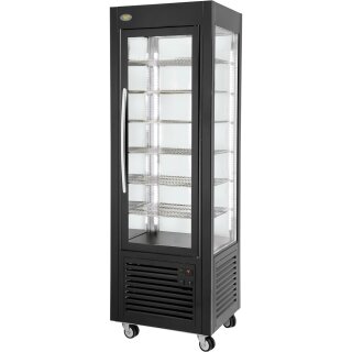 ROLLER GRILL Präsentations-Kühltheke, fahrbar, 600x630x1850 mm (BxTxH)