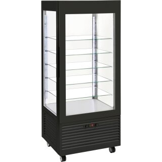 ROLLER GRILL Präsentations-Kühltheke, fahrbar, 800x645x1850 mm (BxTxH)