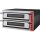 GGF Pizzaofen mit zwei Kammern für 18 Pizzen à 360 mm, Vollschamott, 26,4 kW, 1370 x 1210 x 750 mm (BxTxH)