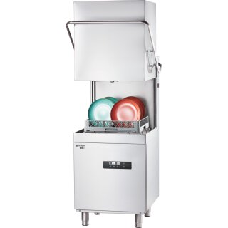 Haubenspülmaschine Aqua H5 inkl. Klarspülmittel-, Reinigerdosier-, Klarspül- und Ablaufpumpe, 400V, 10 kW