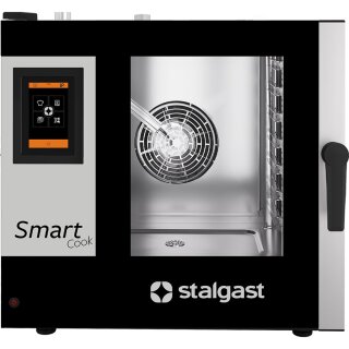 Kombidämpfer SmartCook, Touchscreen, 7x GN1/1, gasbetrieben