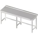 Arbeitstisch ohne Grundboden, 2400x700x850 und, mit...