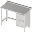 Arbeitstisch ohne Grundboden, 1300x700x850 mm, mit 2er...