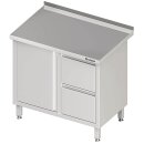 Arbeitsschrank mit Flügeltür, 800x600x850 mm,...