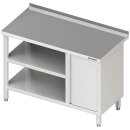 Arbeitstisch mit Grund- und Zwischenboden, 1400x700x850...