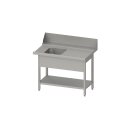 Zulauftisch "PRO", Korbführung mit...