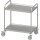 Servierwagen "PRO" mit zwei Böden 800x600x950 mm, verschweißt