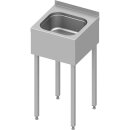 Handwaschbecken mit Untergestell, 400x410x850 mm, mit...