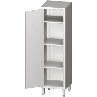 Hochschrank mit Flügeltür, 400x600x1800 mm, verschweißt