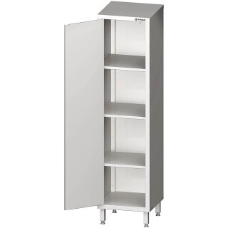 Hochschrank mit Flügeltür, 500x600x2000 mm, verschweißt
