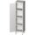 Hochschrank mit Flügeltür, 500x600x2000 mm, verschweißt