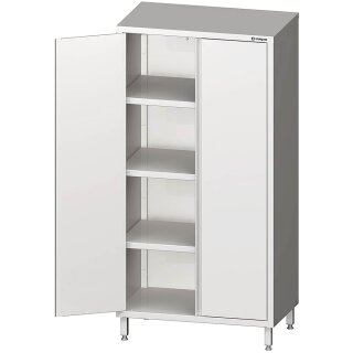 Hochschrank mit Flügeltüren, 900x600x2000 mm, verschweißt