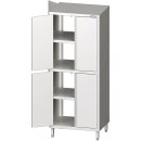 Durchreiche-Hochschrank mit Flügeltüren,...