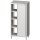 Durchreiche-Hochschrank mit Schiebetüren, 1000x600x2000 mm, verschweißt