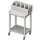 Besteck- und Tablettwagen, 817x500x1100 mm, Selbstmontage