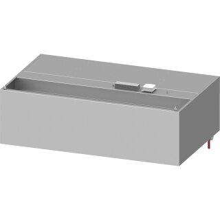 Wandhaube "Basic Line", Kastenform 1200 mm x 900 mm mit Flammschutzfilter Typ B