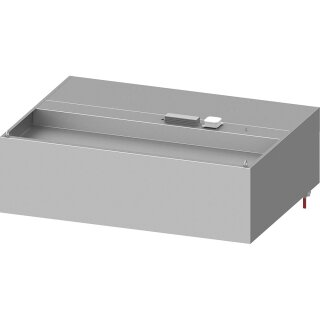 Wandhaube "Basic Line", Kastenform 1400 mm x 1400 mm mit Flammschutzfilter Typ B