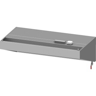 Wandhaube "Basic Line", Schrägform 1100 mm x 700 mm mit Flammschutzfilter Typ B