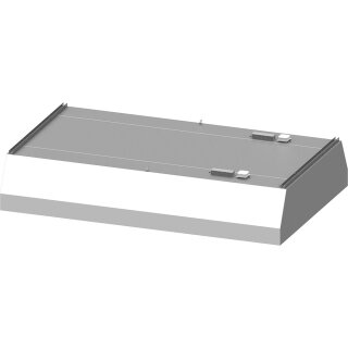 Deckenhaube "Basic Line", Trapezform 2200 mm x 1600 mm mit Flammschutzfilter Typ B