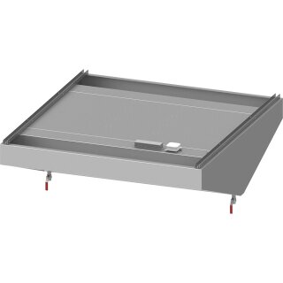 Deckenhaube "Basic Line", Schrägform 1100 mm x 1600 mm mit Flammschutzfilter Typ B