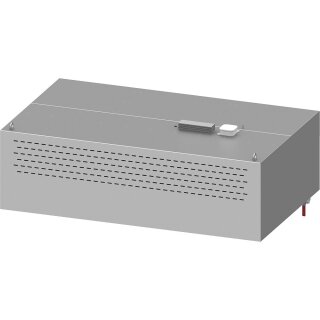 Kompensations-Wandhaube "Basic Line", Kastenform  1900 mm x 1000 mm mit Flammschutzfilter Typ B