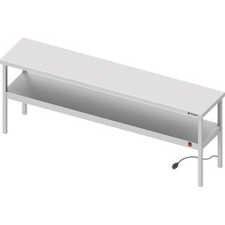 Wärmebrücke 2-etagig 1800x300x700 mm mit Keramik-Infrarot-Strahlern