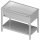 Bain-Marie Standgerät mit einem Becken, für 2x GN1/760x600x850 mm