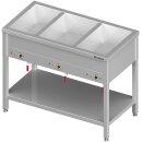 Bain-Marie Standgerät mit separaten Becken, für...