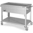 Bain-Marie Wagen mit einem Becken, für 4x...