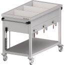Bain-Marie Wagen mit separaten Becken, für 3x...