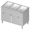 Bain-Marie Standgerät mit geschlossenem Unterbau und...