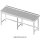 Arbeitstisch ohne Grundboden, 2500x700x850 mm, mit Verstrebung, ohne Aufkantung, verschweißt