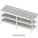 Arbeitstisch mit Grund- und Zwischenboden, 2600x700x850...