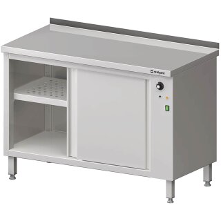 Wärmeschrank mit Schiebetüren 1500x700x850 mm ohne Aufkantung