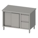 Arbeitsschrank mit Schiebetüren, 1200x600x850 mm,...