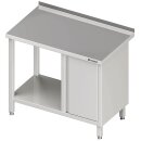 Arbeitstisch mit Grundboden, 2600x700x850 mm, mit...